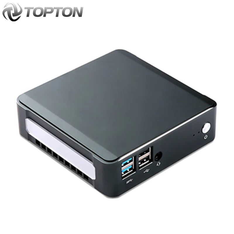 Новый мини ПК с Windows 10 Intel i7 10510U I5 10210U 2 * DDR4 M.2 Nuc ультра компактный Barebone Мини