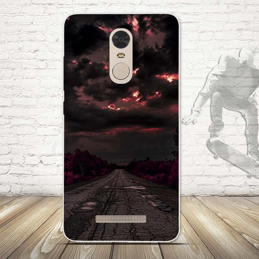 Мягкий силиконовый чехол с 3d-рисунком защитный для сотового телефона Xiaomi Redmi Note 3