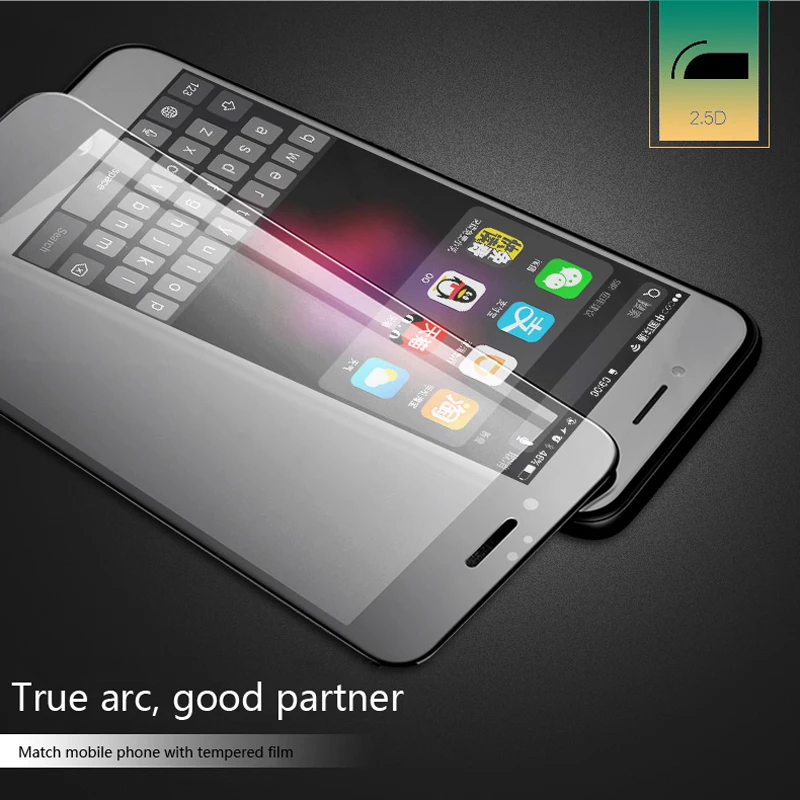 9D Full Cover Tempered Glass on the For iPhone 7 6 6S 8 Plus SE X XR XS 11 Pro Max Curved Edge Screen Protector Front Film | Мобильные
