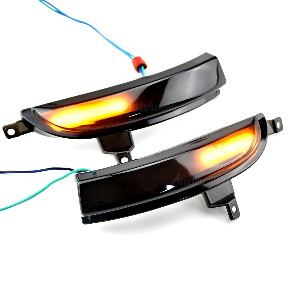 

2pcs For Renault Koleos HY 2011-2017 1st Gen. facelift model LED Dynamic Turn Signal Side Mirror Indicator Sequential Light