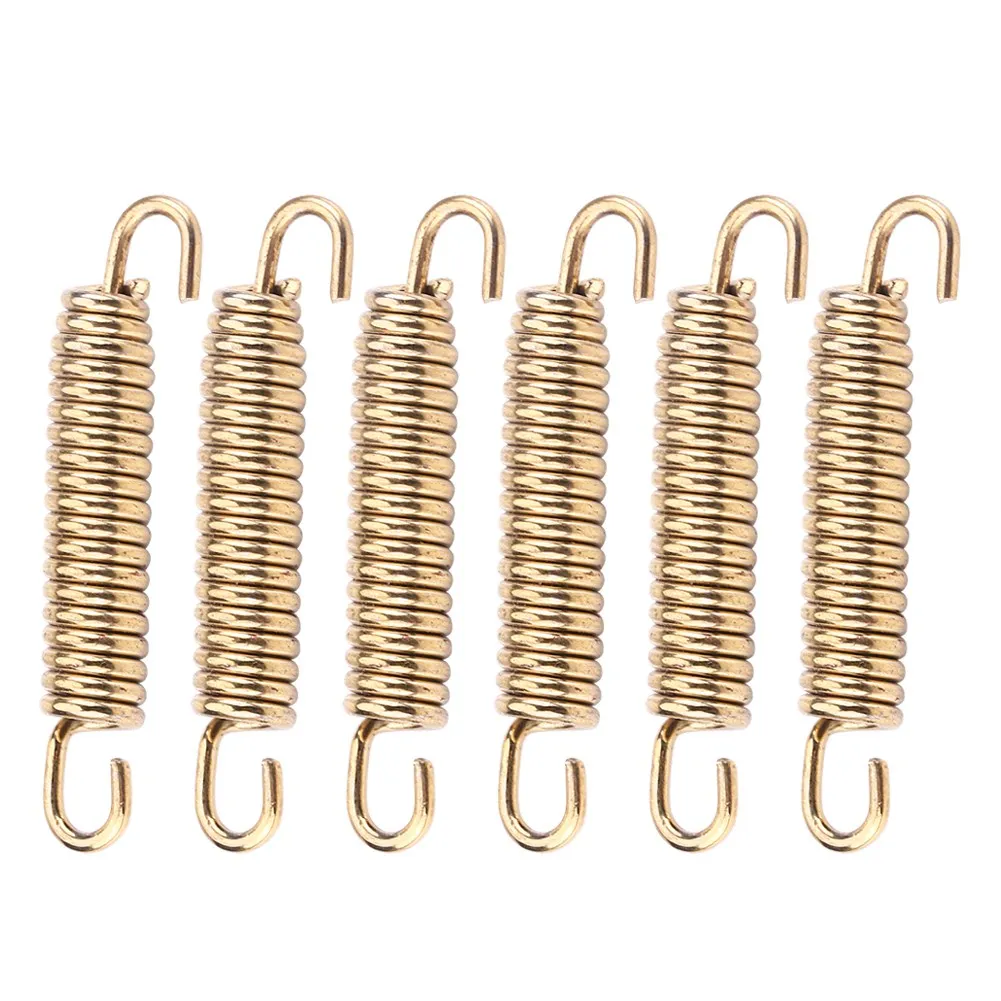 6 шт. абсолютно новые конструкции из нержавеющей стали глушитель выхлопной трубы