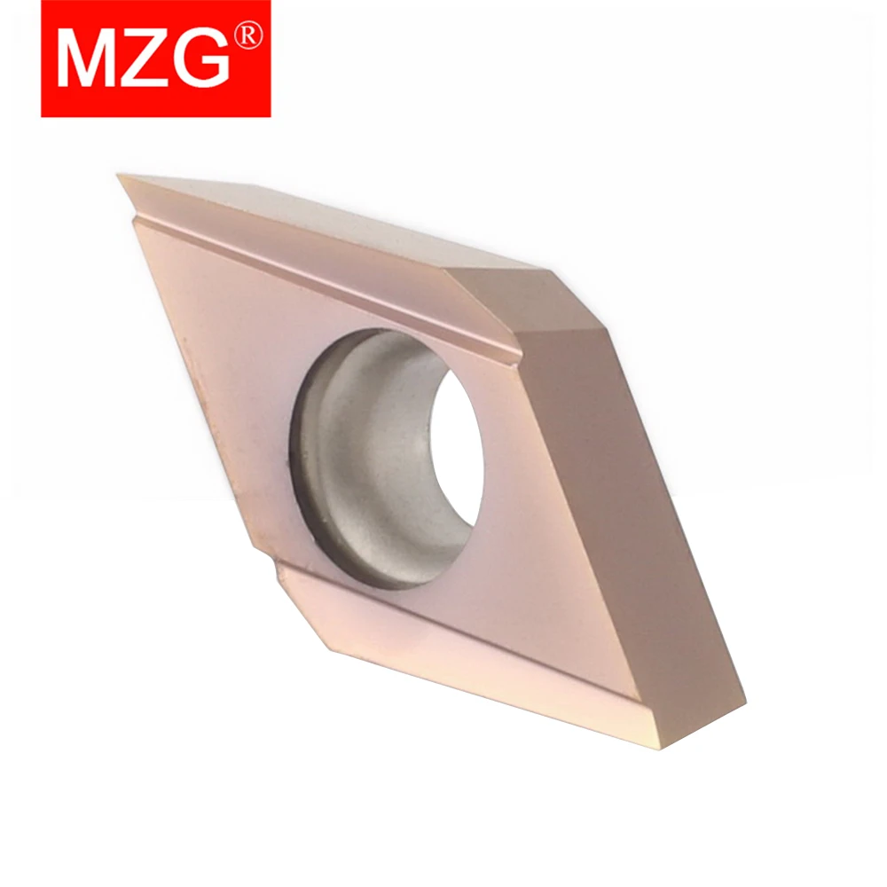 MZG 10 шт. DCGT FL J 11T3 0702 01 02 04 ZP15 токарный станок с ЧПУ токарная обработка стали
