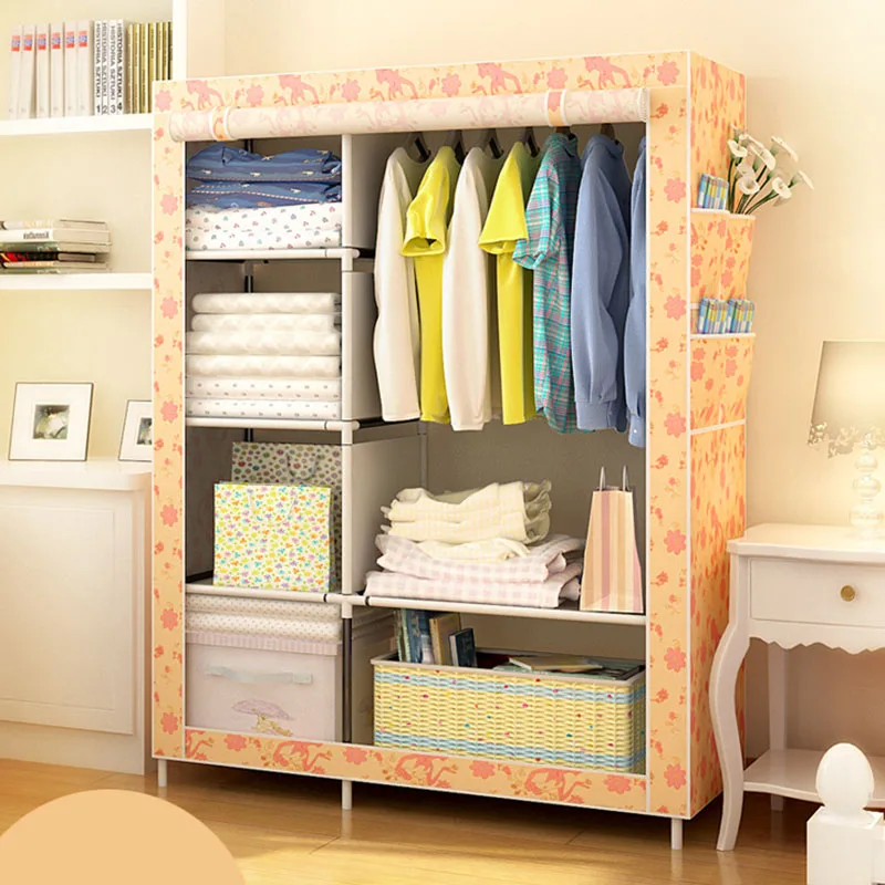 Шкаф &quotсделай сам&quot шкаф из нетканого полотна складной портативный для