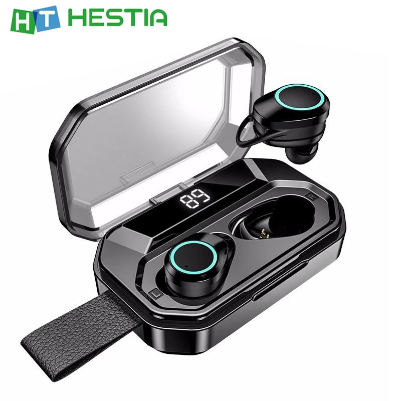 Беспроводные наушники X6 Pro Bluetooth TWS 4000 мАч Touch 8D игровые стереонаушники для Iphone Xiaomi