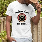 Забавная рубашка для фаната университета Американского Самоа им. Джимми Макгилла из 100% хлопка с футболка Saul