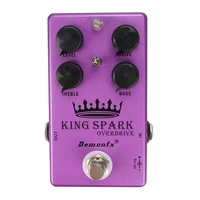 high quality king spark overdrive guitar effect pedal overdrive with true bypass demonfx