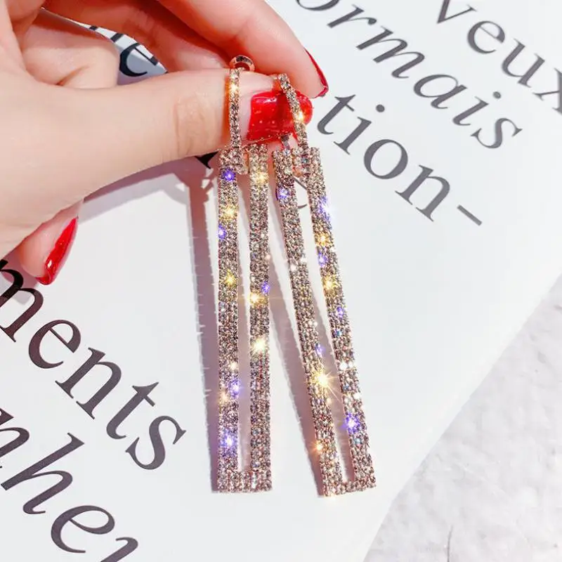 Корейский оригинальный дизайн супервспышка бриллиантовая Геометрическая