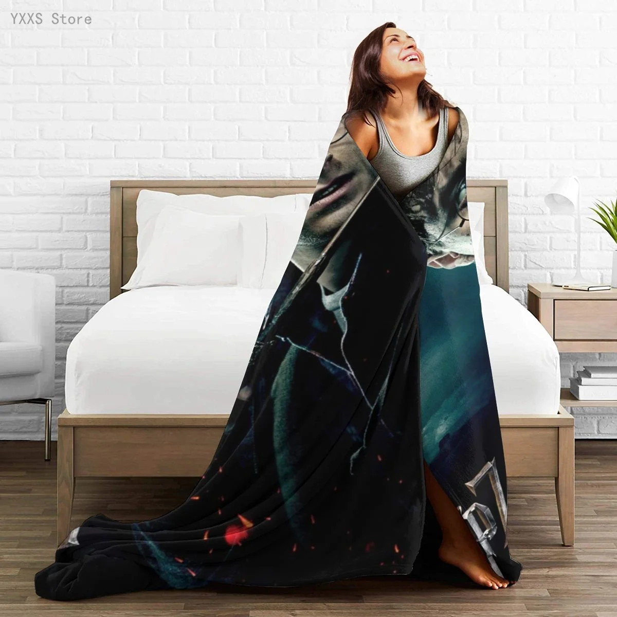 

Harry-potters 3D Cartoon Sherpa Blanket Warm Super Soft Flannel Office Nap Bedspread Sofa Bedding Plush Quilt Plaids 291776026