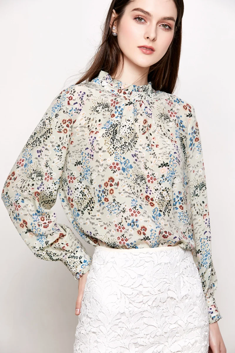 Летняя футболка из чистого шелка 100% шелк тутового шелкопряда женский топ с