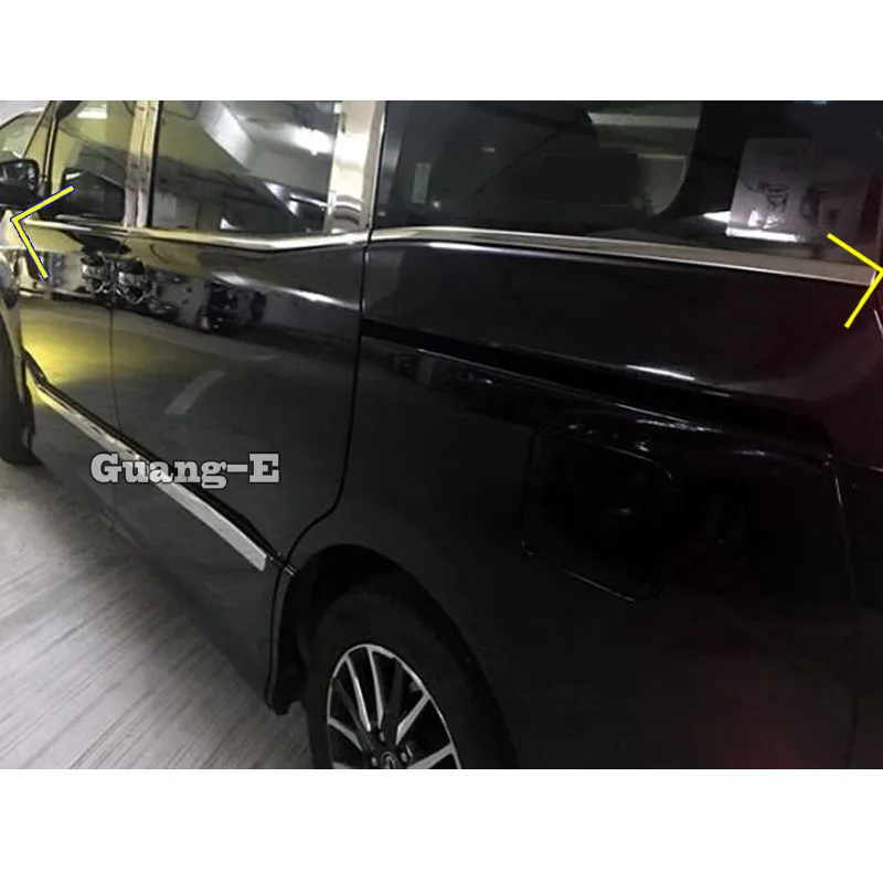 Автомобильная наклейка украшение столб окно средняя полоса отделка рамка лампа
