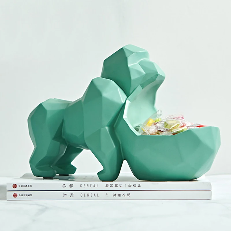 Домашний Декор статуя 3D большая скульптура Baboon Современная комната украшение