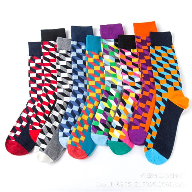 

Забавные женские носки новинка 2021 модный художественный дизайн хип-хоп повседневные счастливые мужские носки Харадзюку милые новые хлопко...