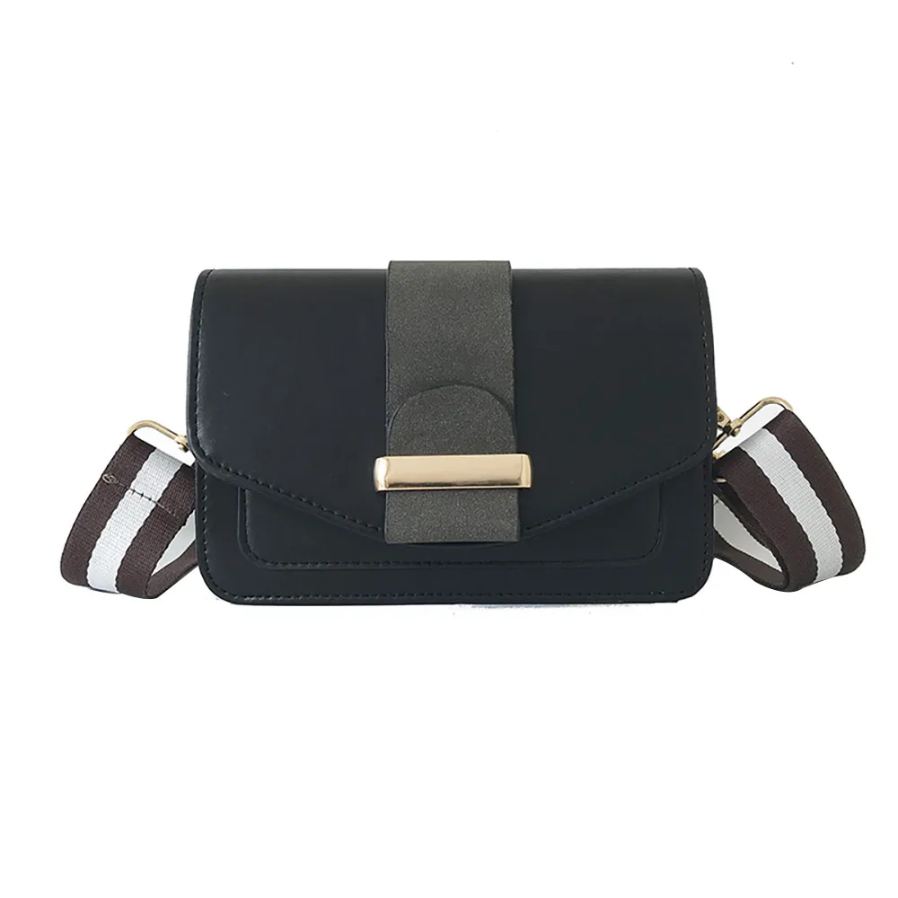 Женская маленькая сумка контрастного цвета в японском Корейском стиле через