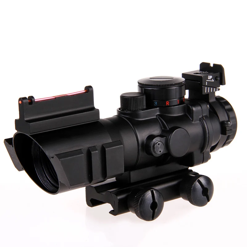 Тактическая Винтовка 4X32 прицел три цвета сетка Оптика наружная винтовка