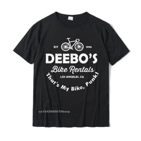 deebos bike rentals bike rider funny gift t shirt t shirt tops tees graphic printed cotton men t shirts printed on
