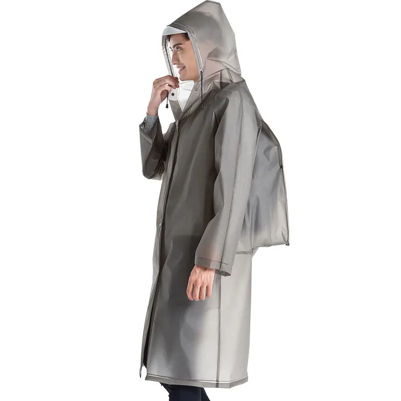 

Длинный толстый дождевик для взрослых, мужчин и женщин, универсальный дождевик, неодноразовый дождевик, прозрачный дождевик для мужчин, B70