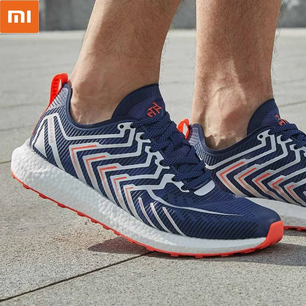 Xiaomi T & F Marathon кроссовки легкая дышащая сетка амортизация Мужская Удобная