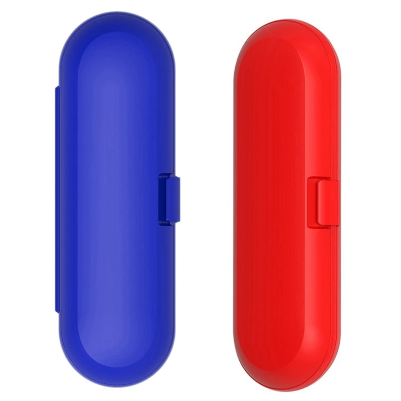 

2PCS Electric Toothbrush Travel Case For For Portable Electric Tooth Brush Boxes, Dream Blue & Red