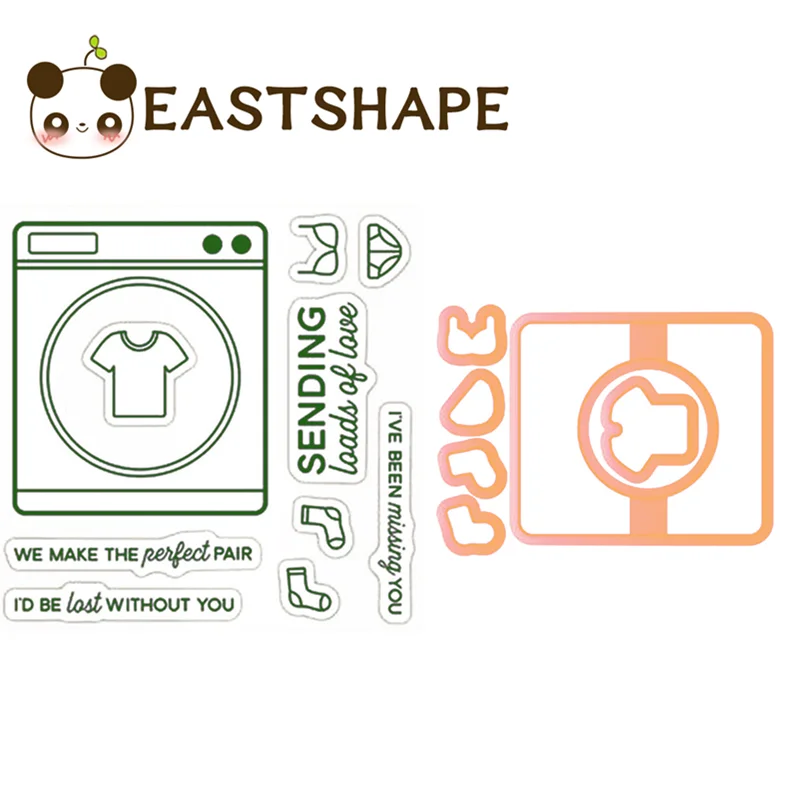 Eastshape моющая прозрачная штамповка и на день рождения металлическая штамповочная