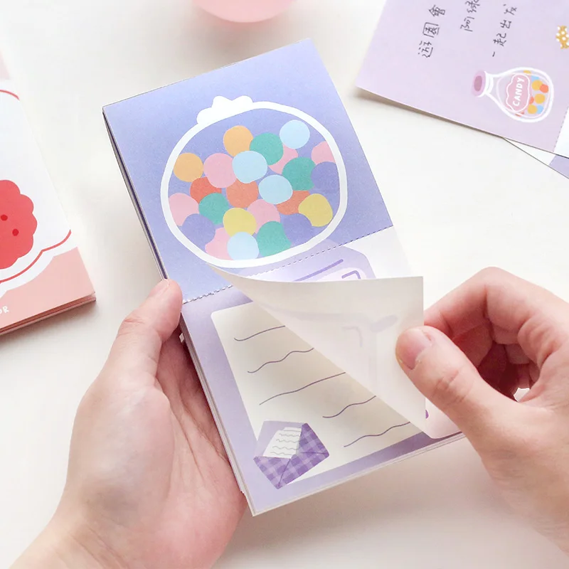 Праздник 24 шт./DIY Милый Забавный Ретро Post-it креативный милый персональный notesnote