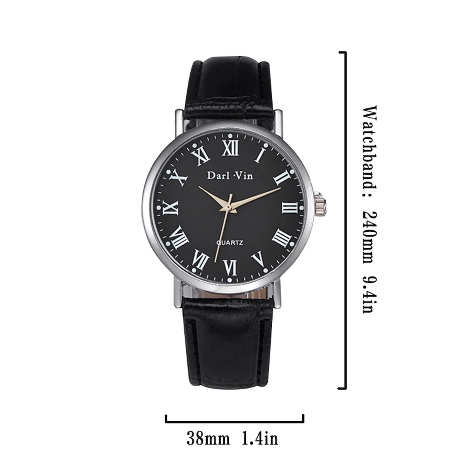 

Fashion Brown Wrist Watch For Men Roman Numerals Watch Leather Strap Casual Clocks Male Relogio Masculino Reloj Montre Hombre Ho