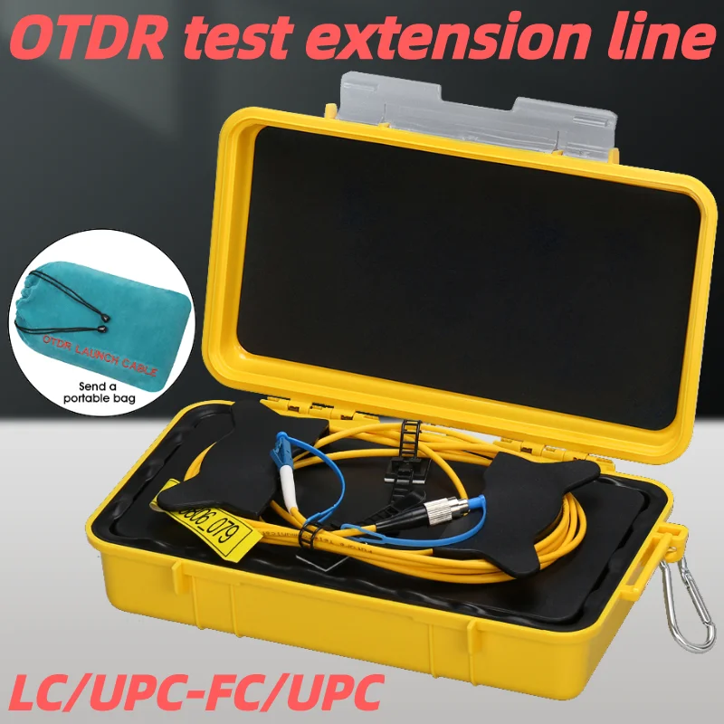 

LC/UPC-FC/UPC OTDR волоконно-оптический кабель удлинитель OTDR Запуск кабель мертвых зон волоконное кольцо один режим 500 м 1 км 2 км