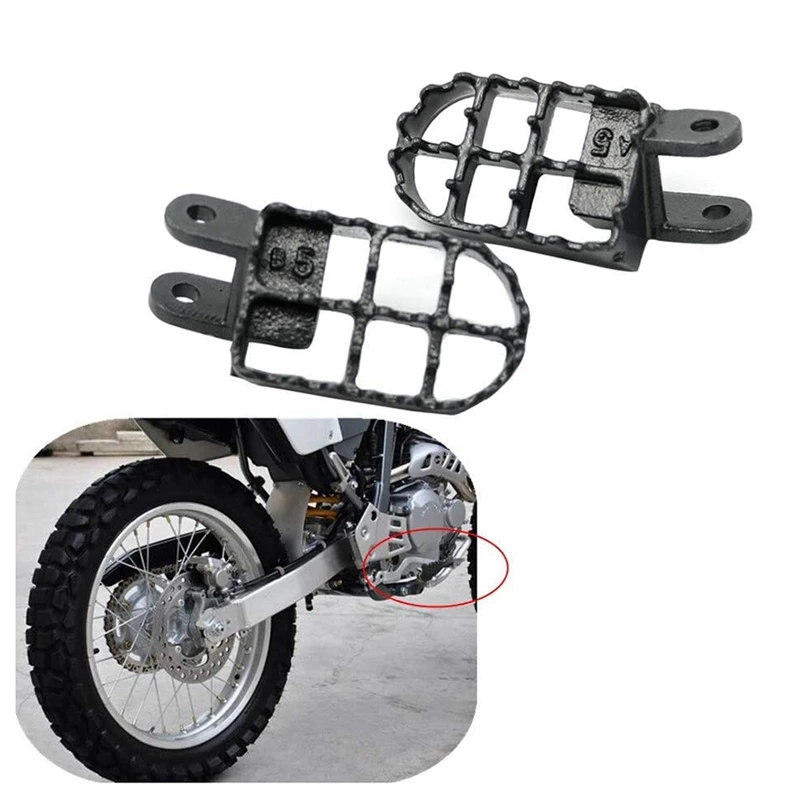 Стальные подножки для Honda XR250 XR 250 400 CR80 XR650L 96 05 XR350R 83 84 XR600R 89 00 XR650R 05|Подставки под