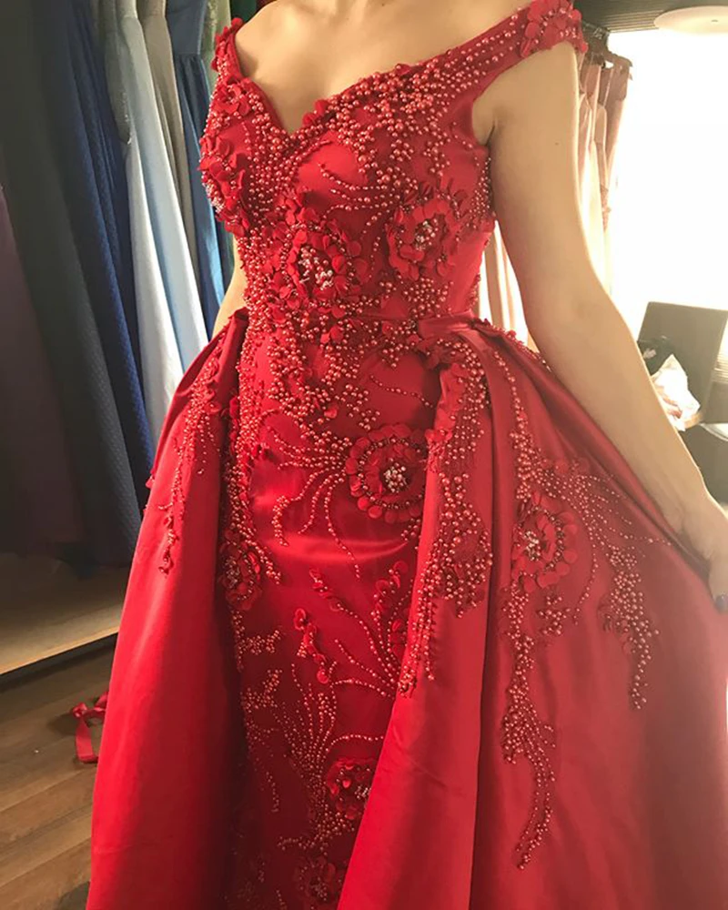 Роскошные Длинные вечерние платья Дубая 2021 элегантные арабские с V образным