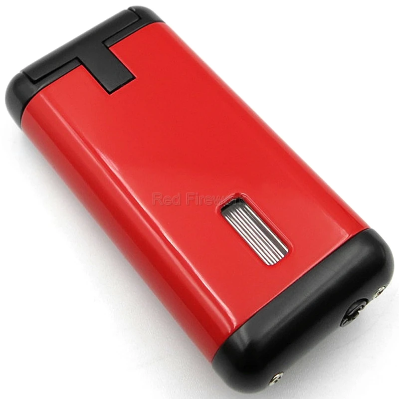 COHIBA многоразовая металлическая ветрозащитная Зажигалка для сигар 3 фонарь