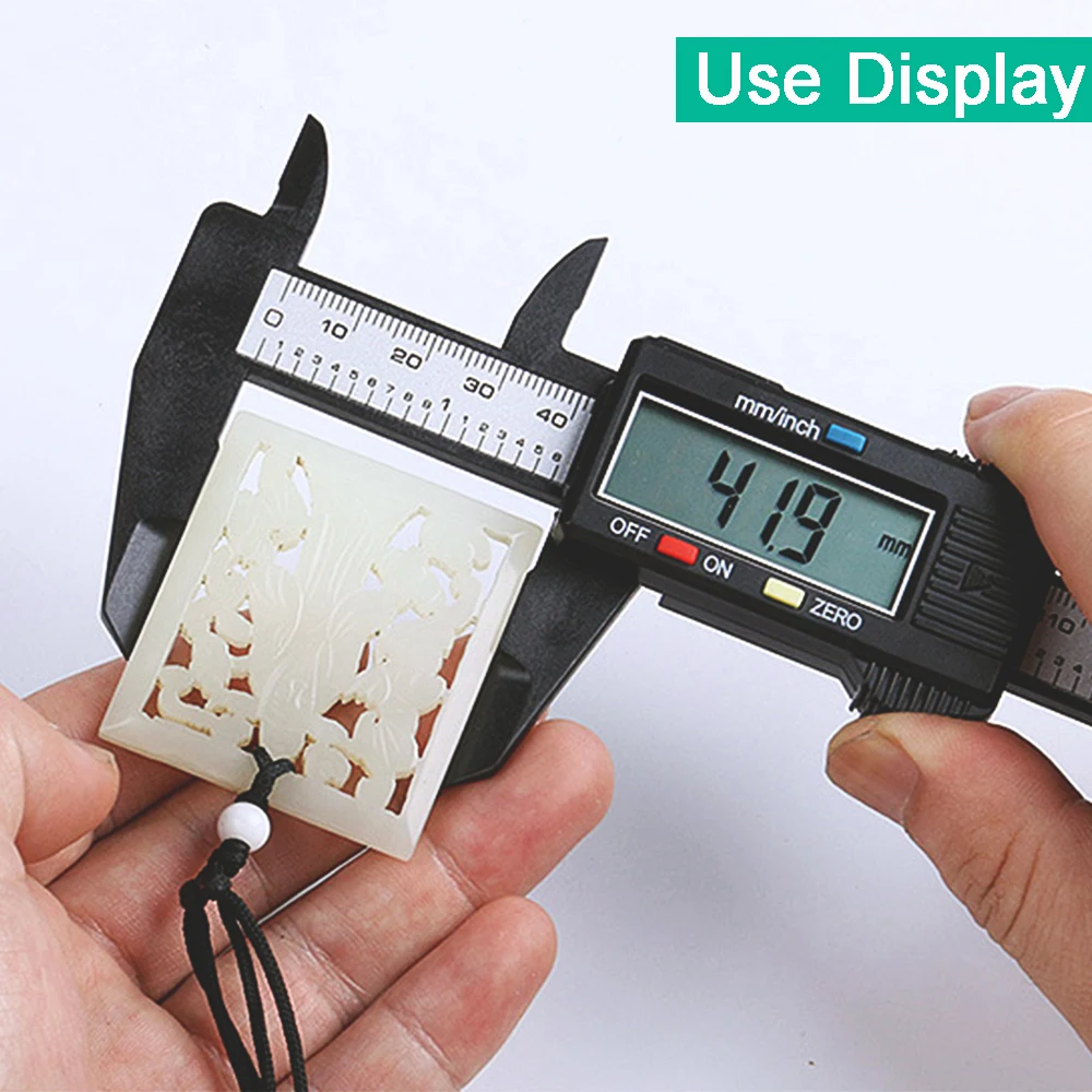 Электронный штангенциркуль с нониусом 0-150 мм 6 дюймов | Инструменты