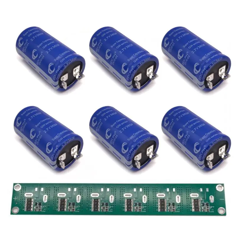 Super Farad Capacitor 2.85V 700F High Frequency Low ESR Flat Feet Single New | Электроника