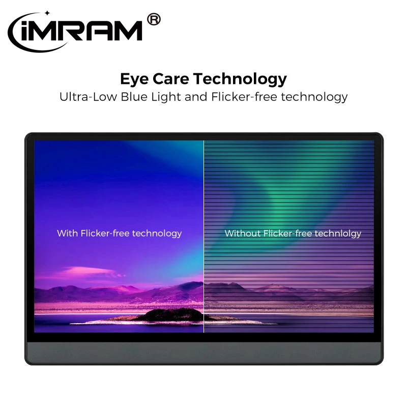imram 133 дюймовый жк монитор ips экран