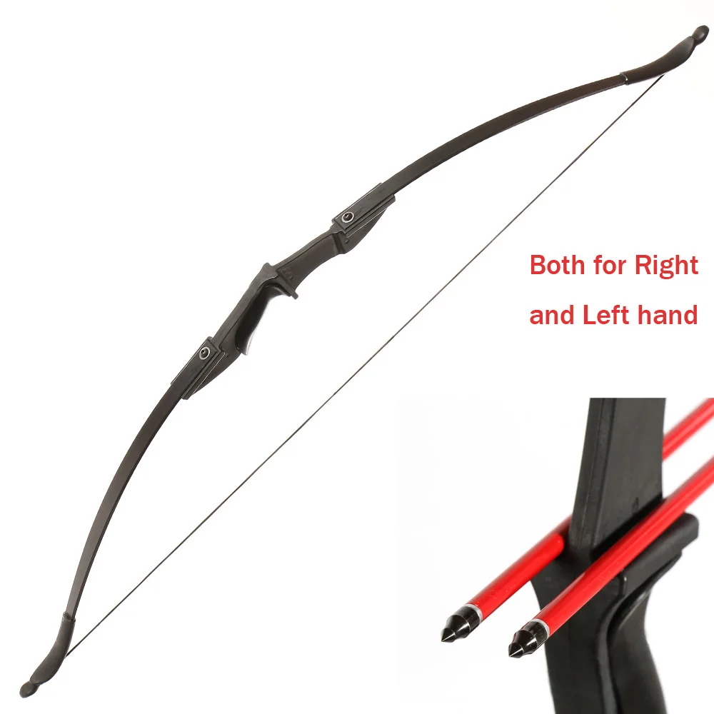 Профессиональный изогнутый лук 40lbs для правой руки деревянный стрельбы из лука