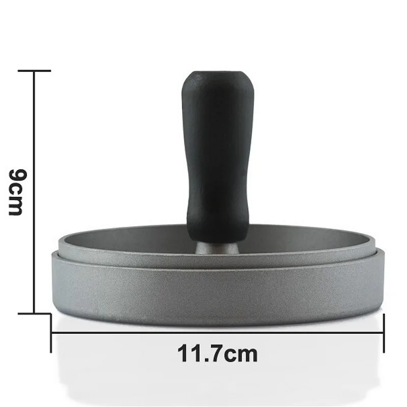 Delidge 1 набор пресс для гамбургеров круглой формы из алюминиевого сплава 11 см форма