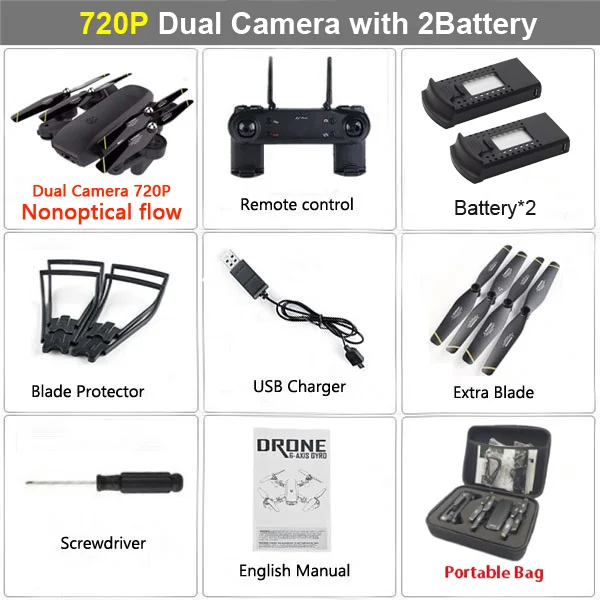 720P Black 2B Bag LAUMOX M70 FPV Дрон оптический с 4K HD камерой Дрон wifi следует за мной Вертолет радиоуправляемый Дрон Радиоуправляемый квадрокоптер Дрон VS SG906 - Цвет: 720P Black 2B Bag