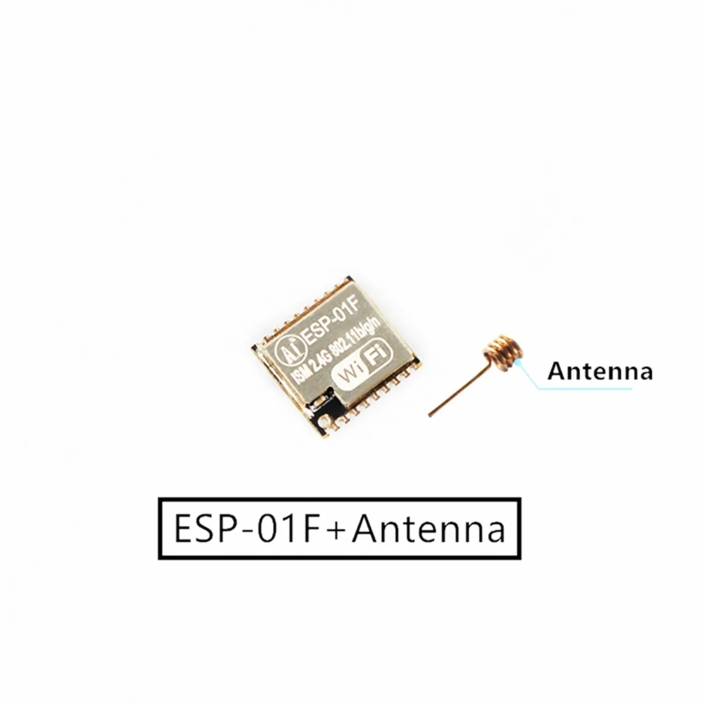 Wi-Fi-модуль ESP-01F Ai-Thinker 2 4 ГГц чип ESP8285 последовательный к Wi-Fi беспроводной сквозной