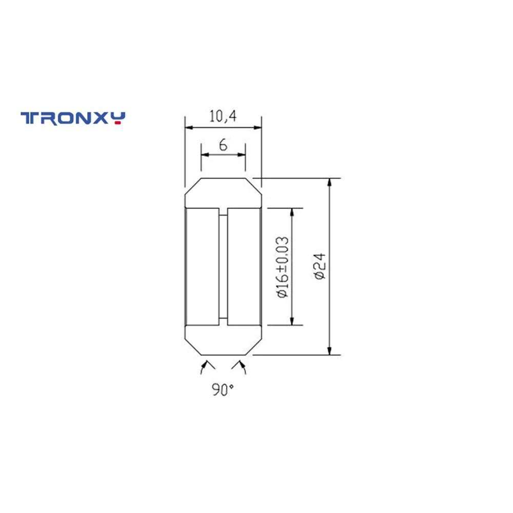 Аксессуары и детали для 3D-принтера большой маленький D колесный ПОМ