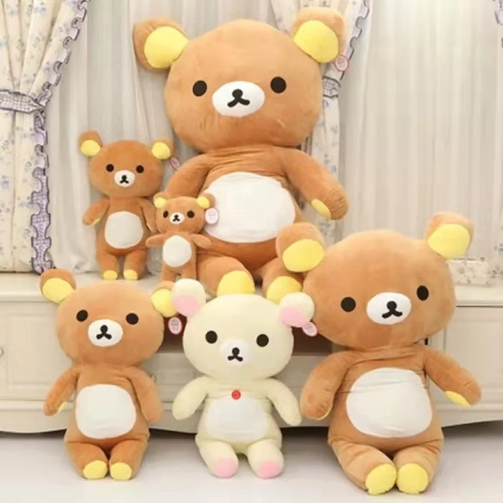 Гигант Rilakkuma и Kaoro милые плюшевые игрушки животных мягкие медведь диван подушка