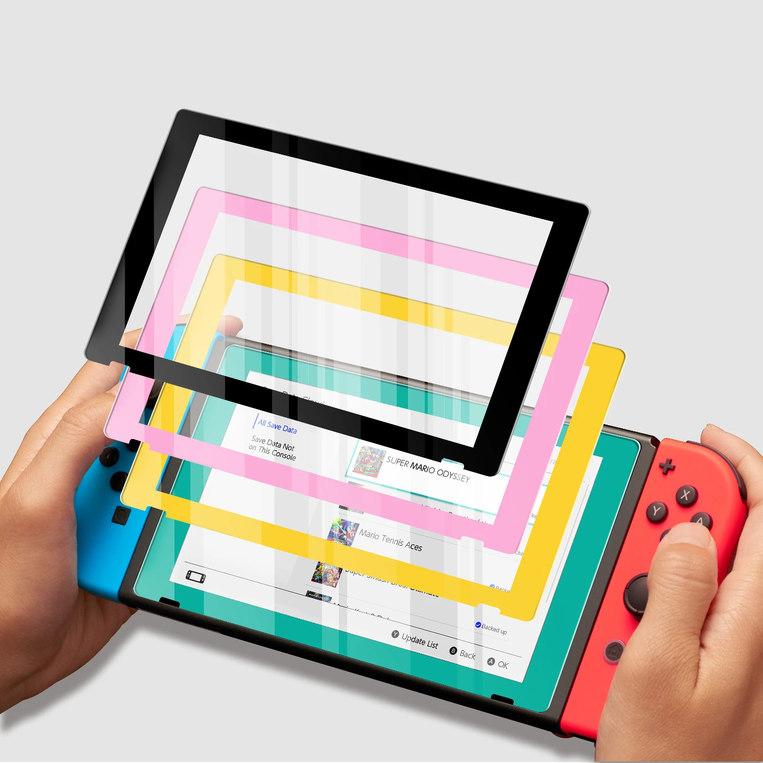 Закаленное защитное стекло для Nintendo Switch Lite Mini NS прозрачная пленка защиты экрана