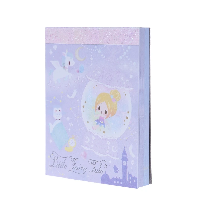 Mermaid Cartoon Sticky Notes Memo Pad Planner Stickers Notebook Stationery Gift | Канцтовары для офиса и дома