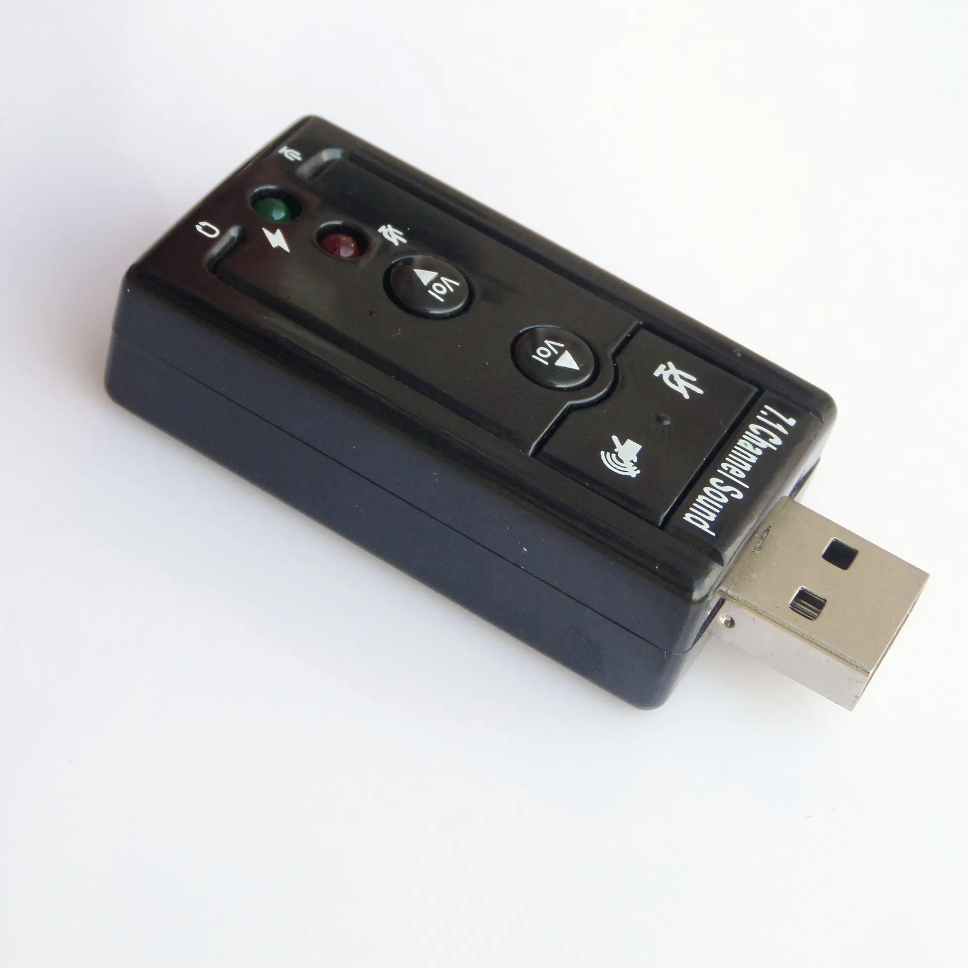 Мини-usb 2,0 3D Virtuelle 12 Мбит/с Внешний 7,1 канал аудио адаптер для карт сон карт сын аудио адаптер портативный мини-usb