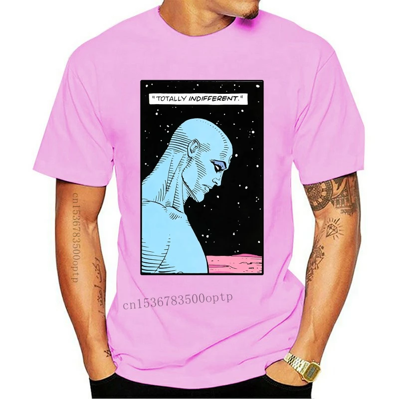 

Новые Seltene Gegenst & aumlnd! Watchmen, доктор Манхэттен, совершенно равнодушная Черная Женская Футболка Harajuku, забавная футболка