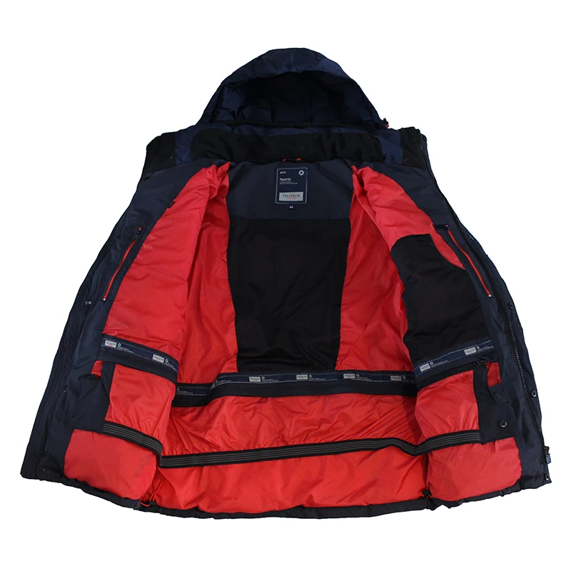 TALIFECK Men Winter Jacket High Quality Padded Jacket Quiltd Coat Patchwork Cotton Coat Parkas Homme European Size Men Clothes