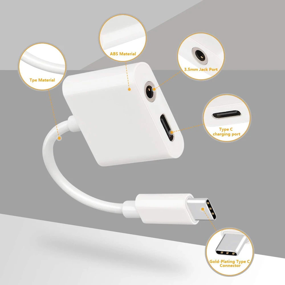 Фото Cherie Type c 3.5mm Splitter Earphone Charging Connector For Samsung Xiaomi Huawei Oneplus 3.5 Jack Aux Audio Headphone Adapter Мобильные Cherie Type c 3.5mm Splitter Earphone Charging Connector For Samsung Xiaomi Huawei Oneplus 3.5 Jack Aux Audio Headphone Adapter Мобильные
