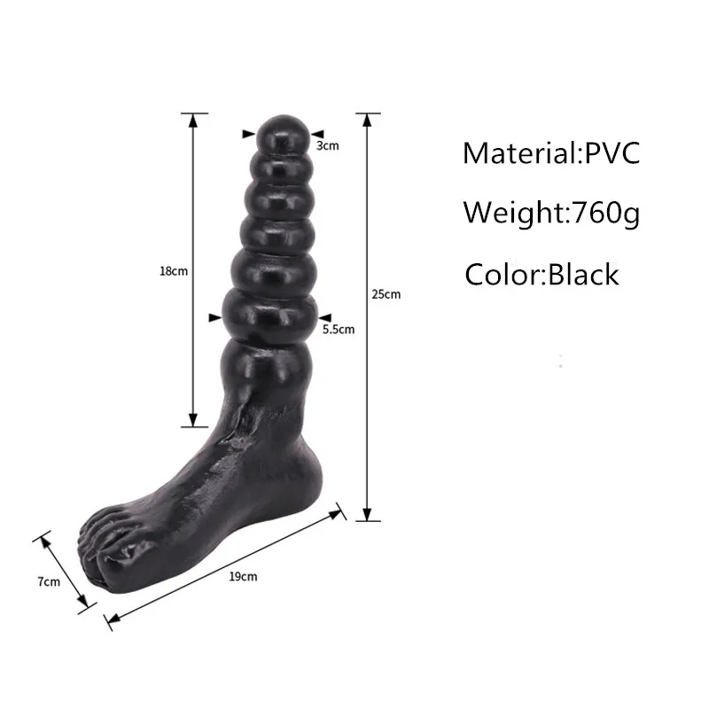 Фаллоимитатор с большой ручкой большая Анальная пробка фаллоимитаторы для