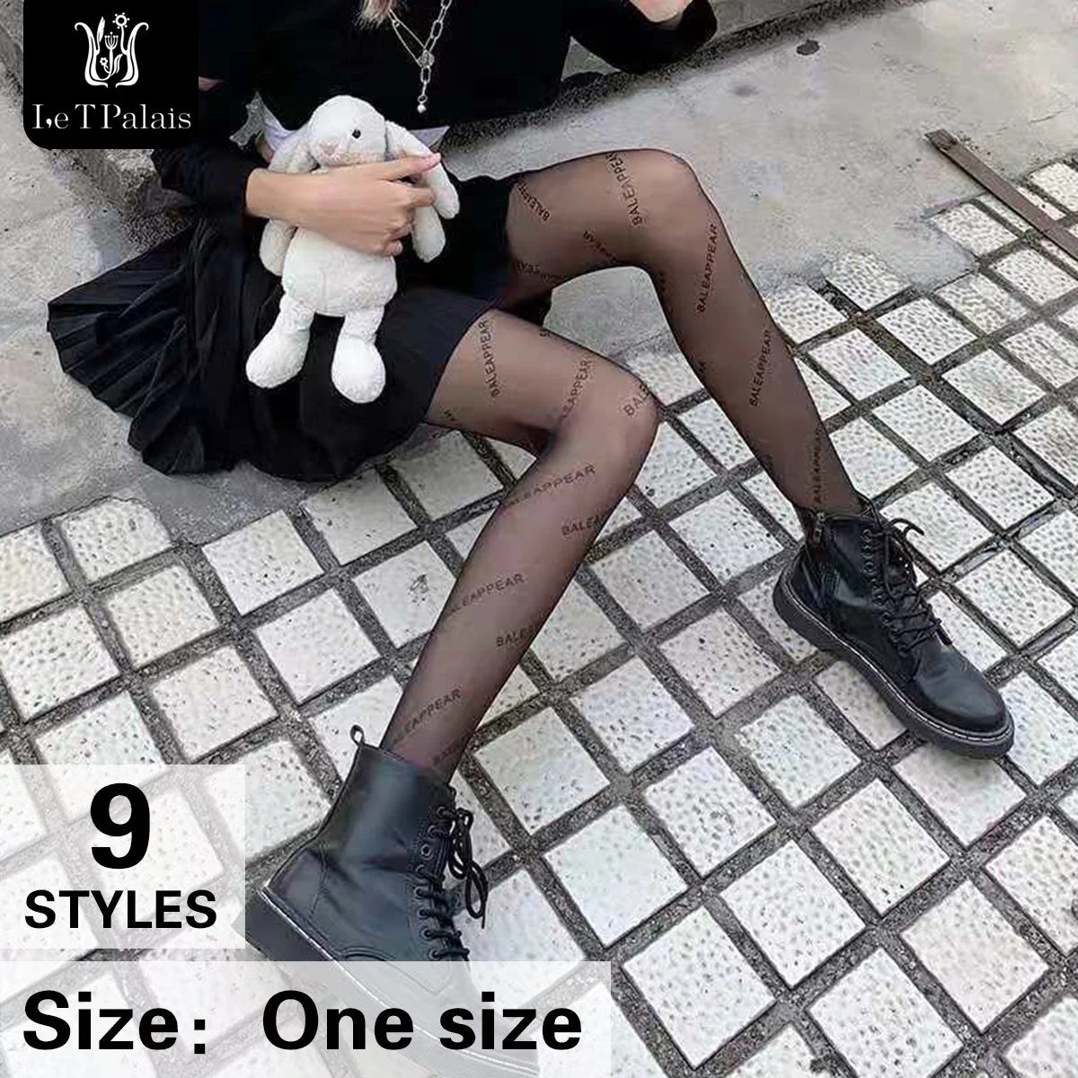 

Ladies Sexy Alphabet Stockings Women's Net Socks Women's Sexy Pantyhose Multi-pattern Tights Mesh Fishnet Adult Socks