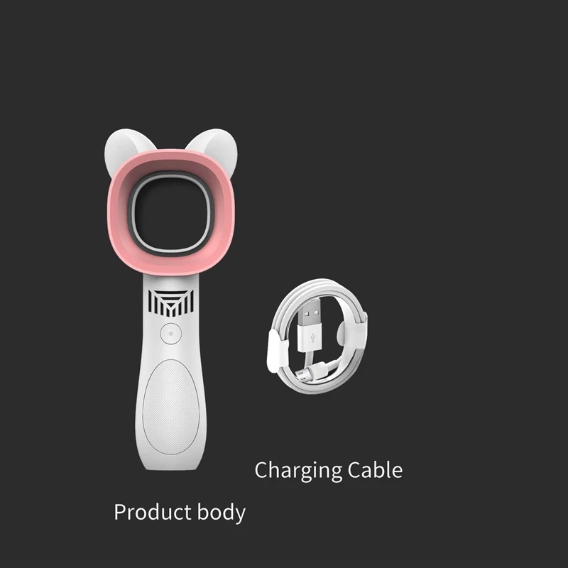 Горячий TOD-портативный милый кошачий уличный USB Перезаряжаемый вентилятор Ручной