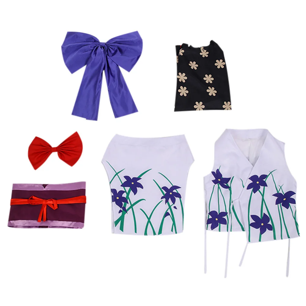 Цельнокроеное платье-кимоно Нико Робин для Хэллоуина карнавальный костюм