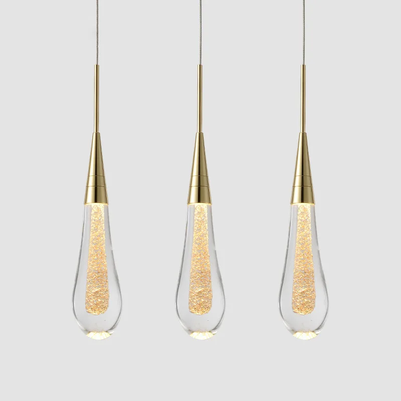 Скандинавская дизайнерская хрустальная люстра декоративная прикроватная лампа