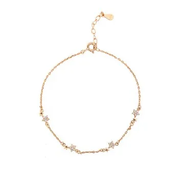 

Star Bracelet Niche Design Simple Five-pointed Star Literature and Art Fresh and Creative Girlfriends Bracelet Female SL0004